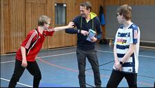 WAZ besucht unser Handball-Team!