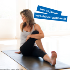 Neu ab Januar: Wirbelsäulengymnastik